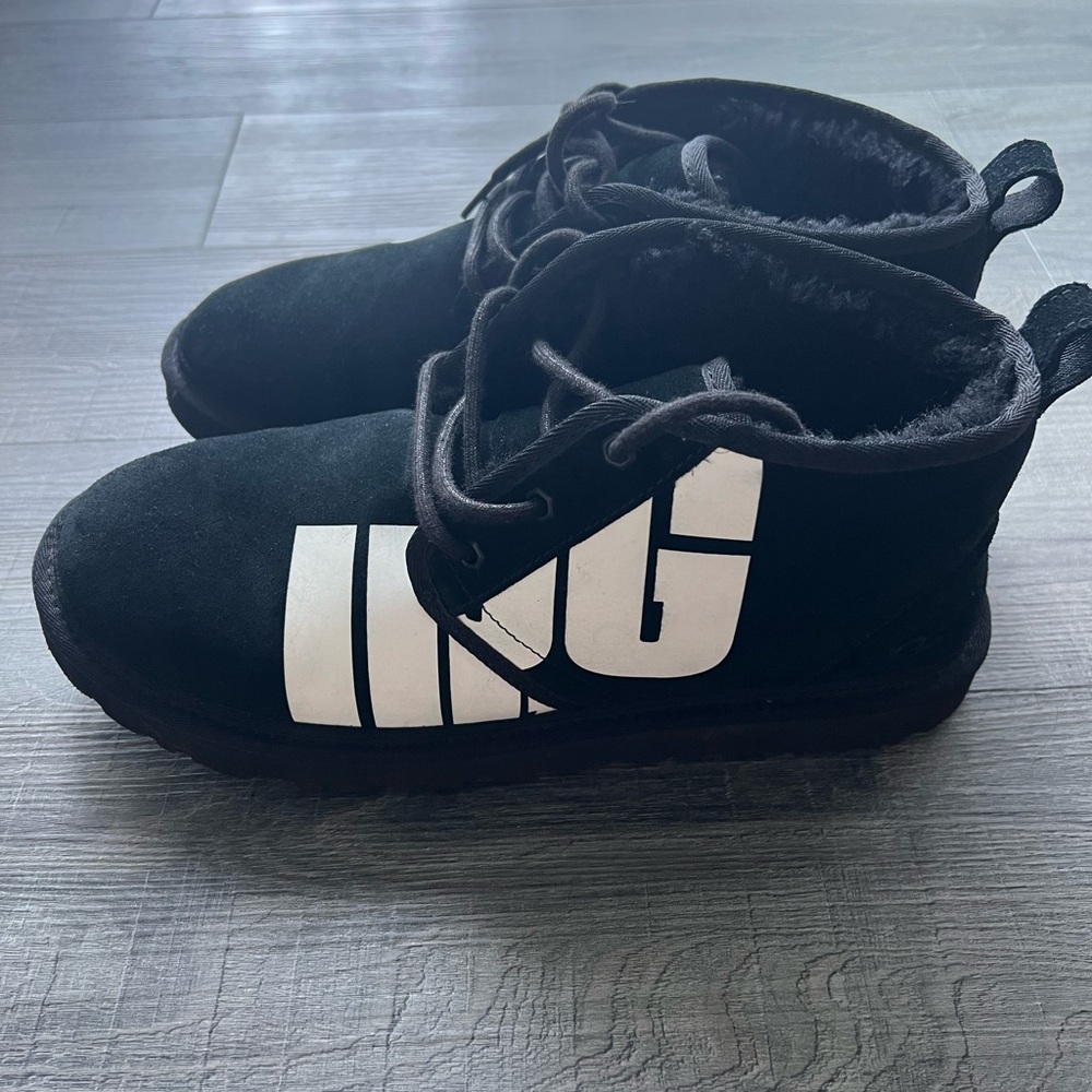 Men’s Ugg boots.